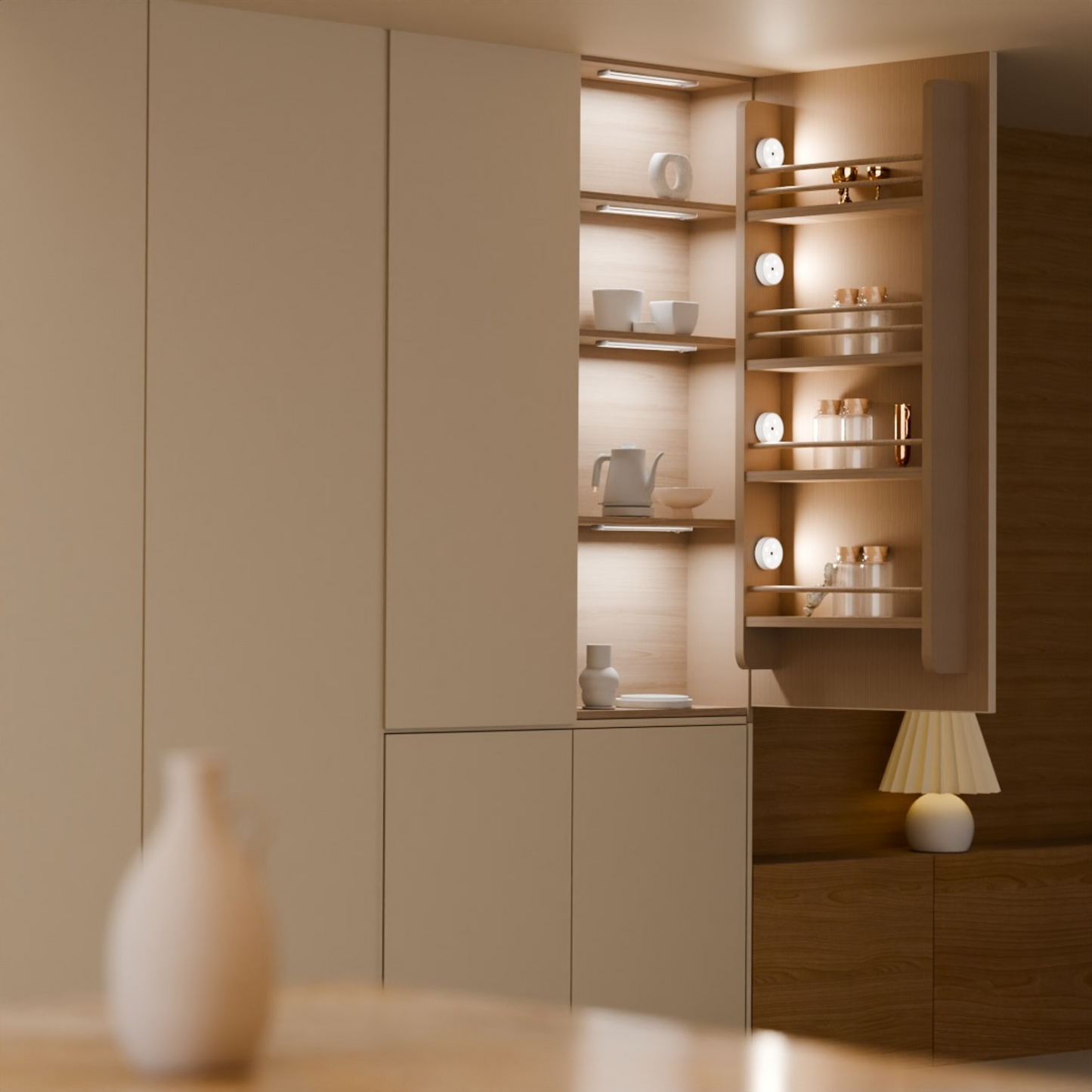 Draadlose LED-Spotlampe – Flexibel, Modern und Kabellos