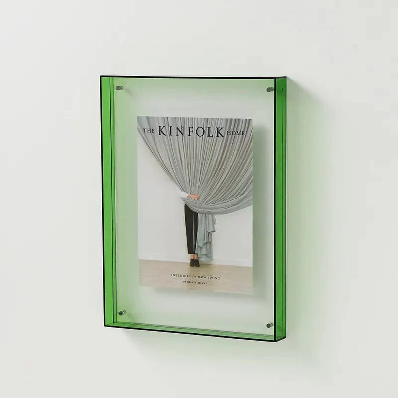 Farbiger transparenter Acryl-Bilderrahmen – Stilvolle Präsentation Ihrer Erinnerungen