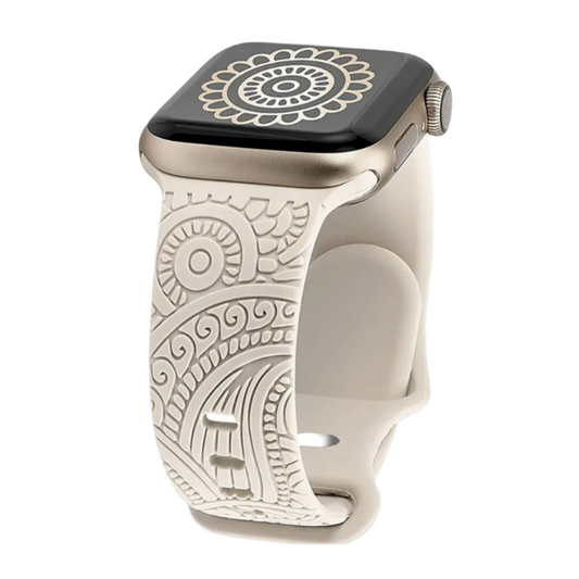Apple Watch Silikonarmband "Serenity" – Komfort und Stil in Einem