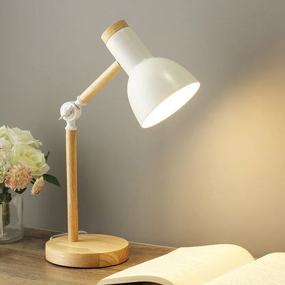 Garduru Gefärbte Holztischlampe – Stilvolles Design für jedes Ambiente