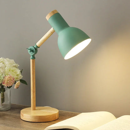 Garduru Gefärbte Holztischlampe – Stilvolles Design für jedes Ambiente