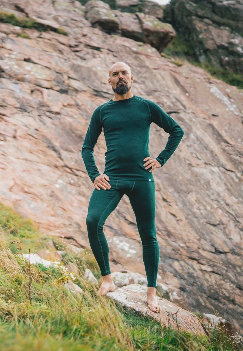 Base Layer Set aus Merinowolle für Herren – Perfekte Grundlage für jedes Abenteuer